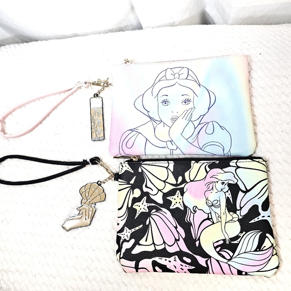 Disney Other - 2/$20 Disney Make Up Wristlet Bags